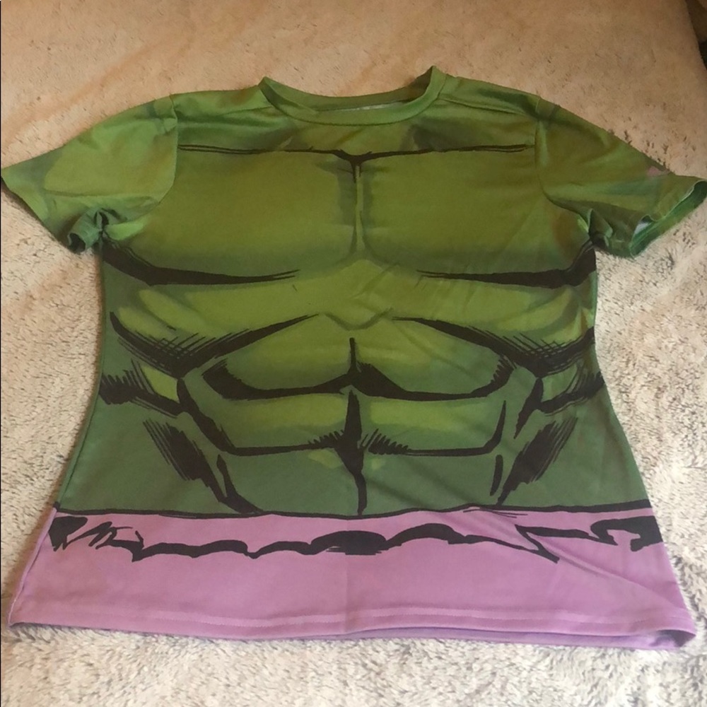 YXL fitted hulk tee